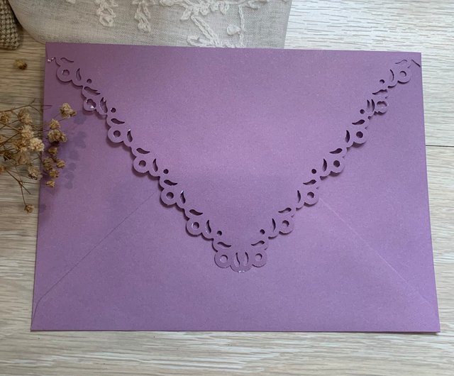 5x7 Vintage Lace Envelopes /Wedding Invitation (100pcs/Pack) - Shop  papersbkk Envelopes & Letter Paper - Pinkoi