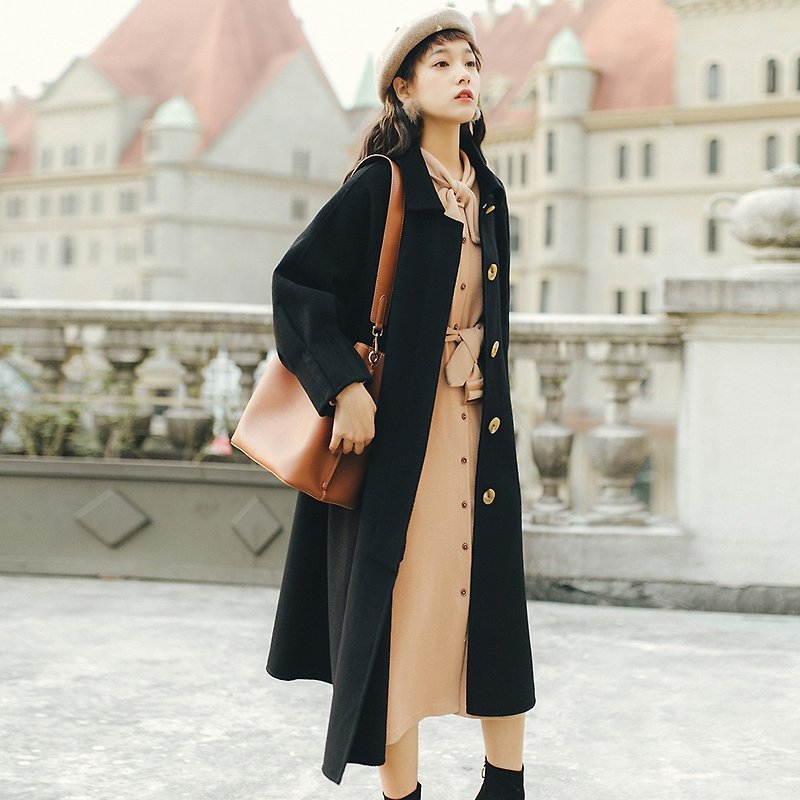 [Clear Product] 2019 Women's Winter Wear Sleeveless Sleeves - เสื้อแจ็คเก็ต - ขนแกะ สีดำ