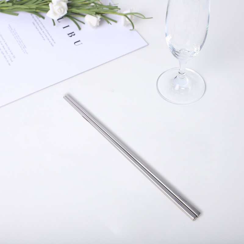 [Single Style] Shunke Chopsticks - Chopsticks - Other Metals Gray