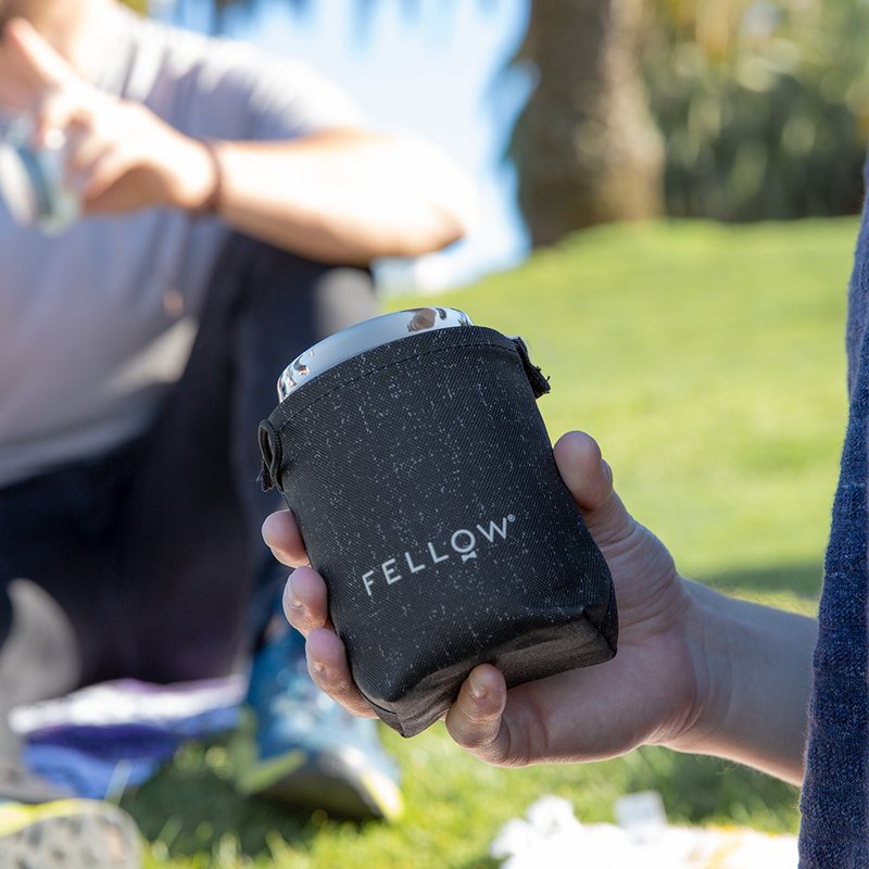 【品味生活】FELLOW Carter 卡特咖啡真空保溫瓶-磨砂黑 12oz - 保溫瓶/保溫杯 - 不鏽鋼 黑色