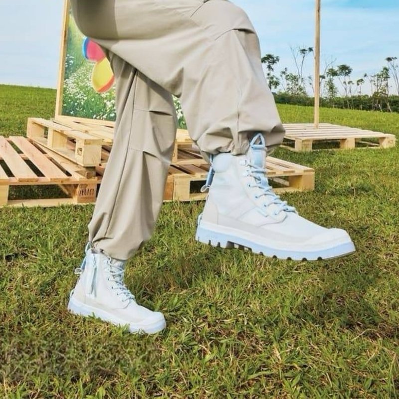 PALLADIUM SPORTCUFF 拼接撞色潮流拉鏈防水靴 74068 - 雨鞋/防水鞋 - 其他材質 多色