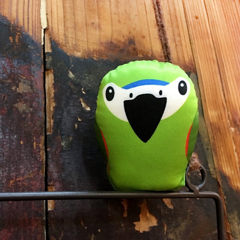 DIY手作鸚鵡 ∣ 紅肩金剛 Macaw ‧ 紙鎮手作材料包 - 其他 - 其他材質 綠色