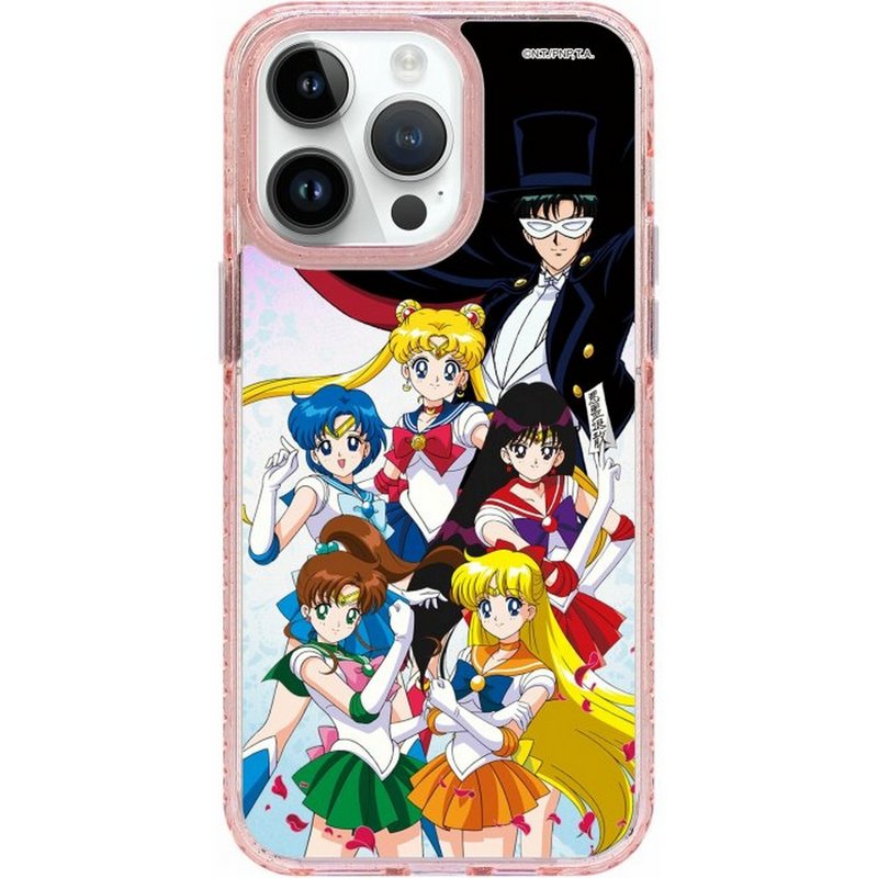 Sailor Moon - Sailor Moon Family iPhone 16 Samsung s24 Golden Case/Mirror Case - Phone Cases - Plastic Multicolor