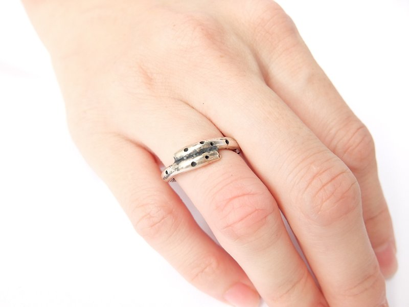 Snake finger sterling silver ring - General Rings - Other Metals 