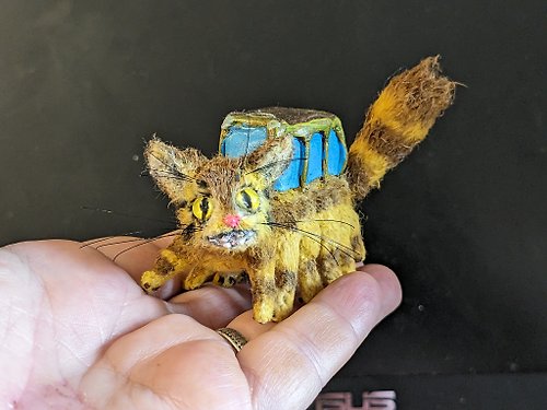 有趣的小狗屋 Catbus, ねこバス, miniature figure 4,5 cm, animé,