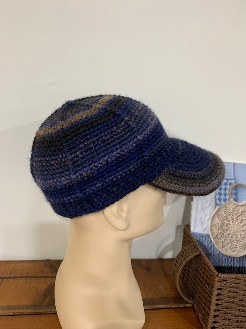 男生毛帽系列。。冬天毛帽。男士鴨舌毛帽。男士棒球毛帽。 - 帽子 - 羊毛 