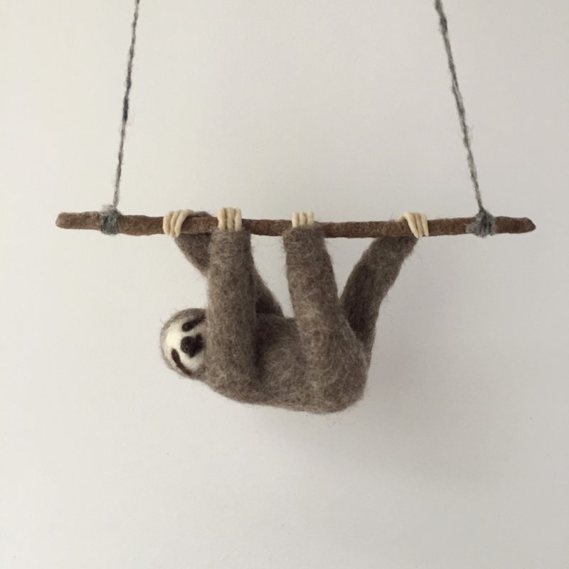 ミユビナマケモノ - 公仔/玩偶 - 羊毛 