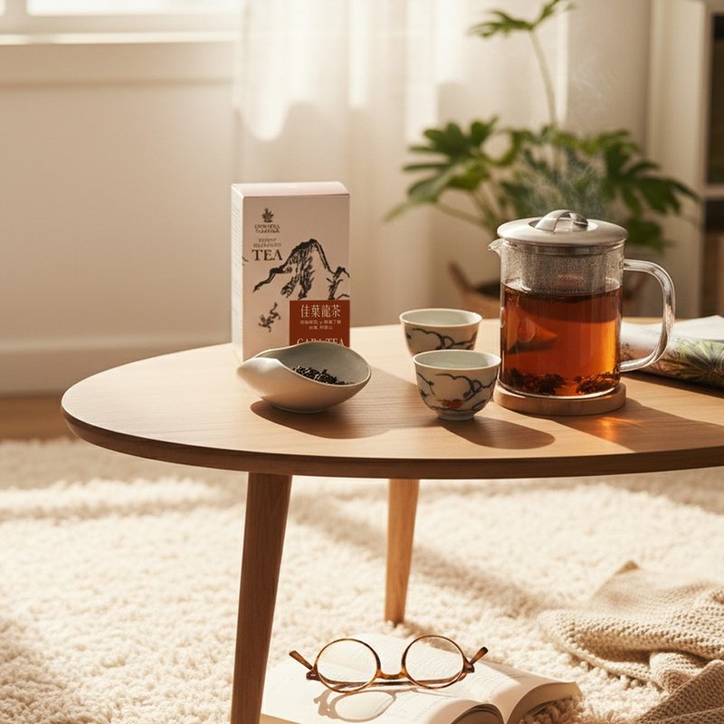 佳葉龍茶-台灣阿里山手採GABA烏龍 - 茶葉/茶包/水果茶 - 紙 白色