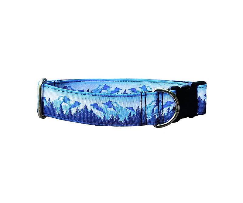 Other Materials Collars & Leashes - Dog Collar Mountains Handmade Heavy Duty Nylon Adjustable Buckle High Quality