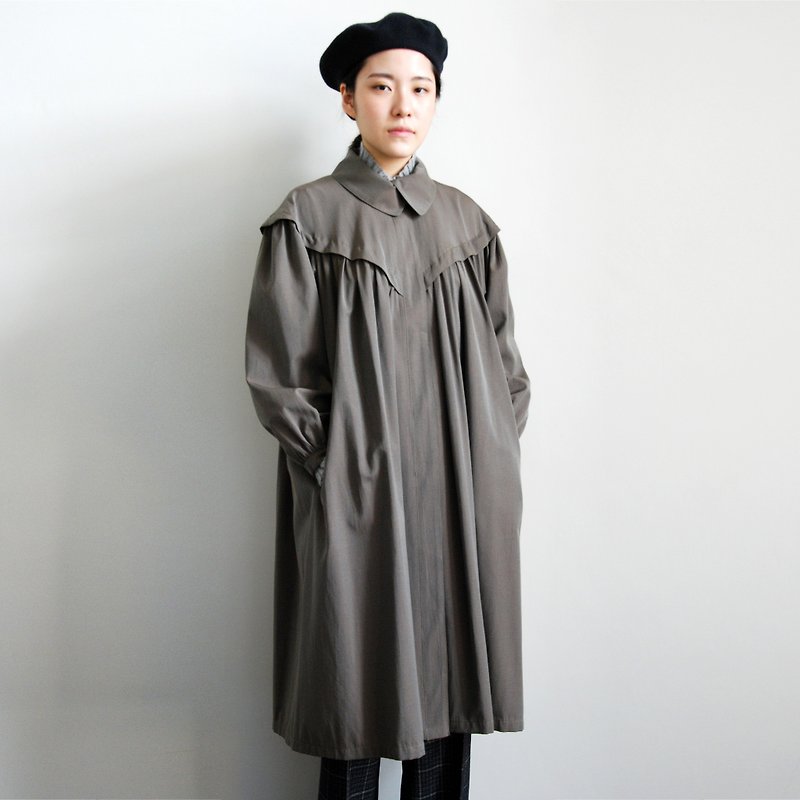 Pumpkin Vintage. Vintage coat coat - เสื้อสูท/เสื้อคลุมยาว - วัสดุอื่นๆ 