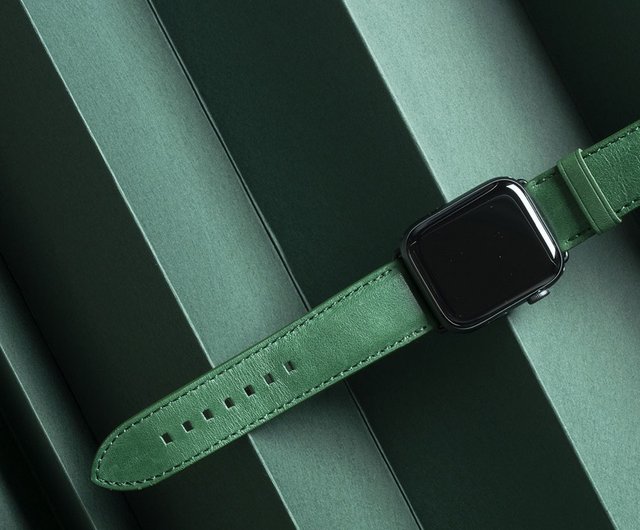 Alto Apple Watch 42/44/45/49mm 革バンド – Forest - ショップ alto