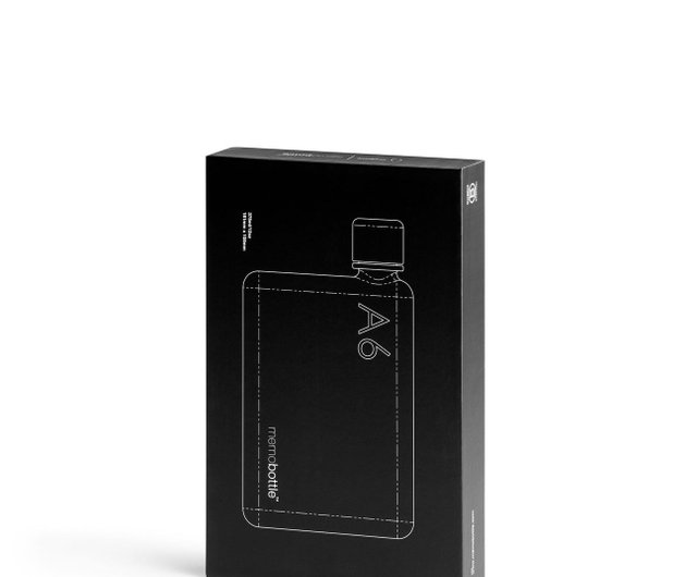 メモボトル A6 375ml ノートスリム水筒 - ショップ memobottle