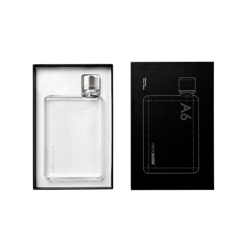 【memobottle】A6 ノート型ボトル Amazon | ノート型ボトル memobottle 再利用可能で平たいスリム