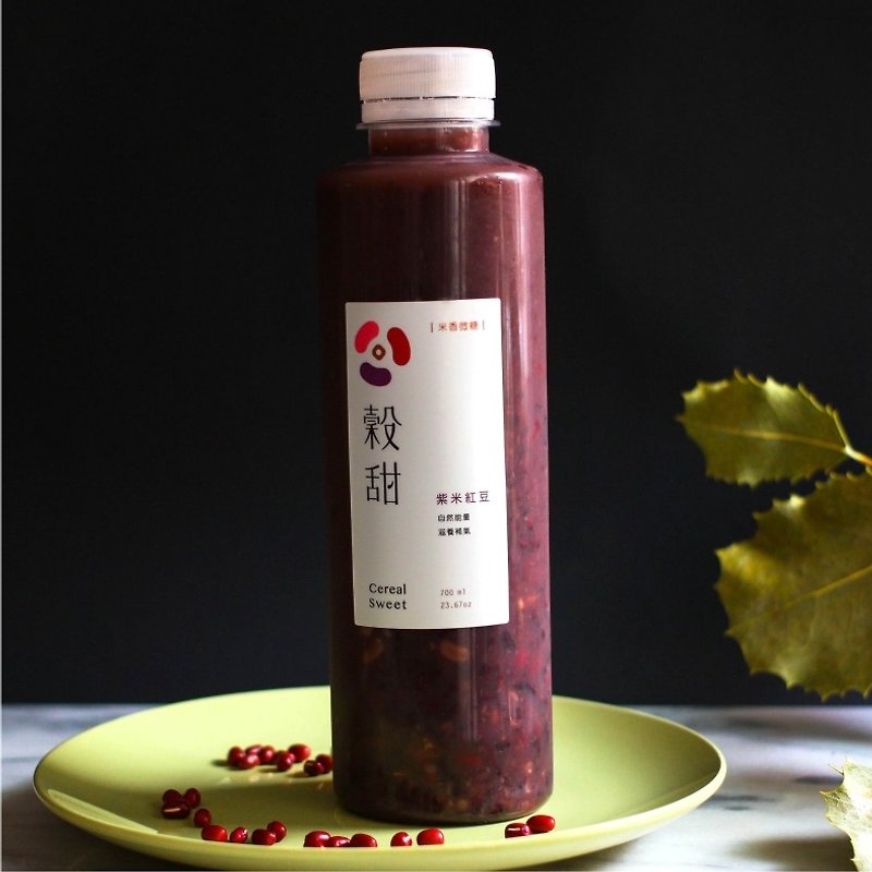 穀甜  紫米紅豆 (分享瓶) - 燕麥/麥片/穀物 - 新鮮食材 