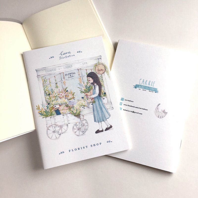 / Notebooks / Florist Shop / - Notebooks & Journals - Paper White