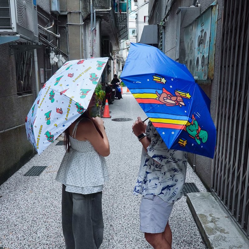 JOGUMAN-自動摺疊傘(超人出動款&超人亂花款) - 雨傘/雨衣 - 其他金屬 