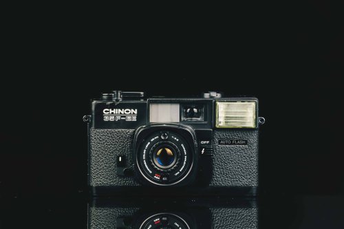 完動品❀極美品【昭和レトロポップ❀エモい写り】可愛いデザインCHINON F35 Film Camera Chinon 35 F-II Super. Vintage Camera Chinon