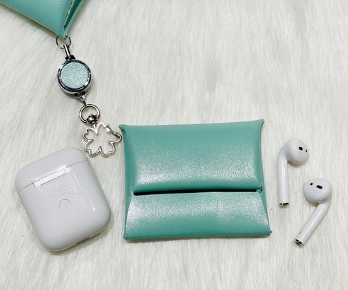萌作物 真皮手作皮件 療癒你每一天 AirPods Gogoro鑰匙包 時尚造型小零錢包