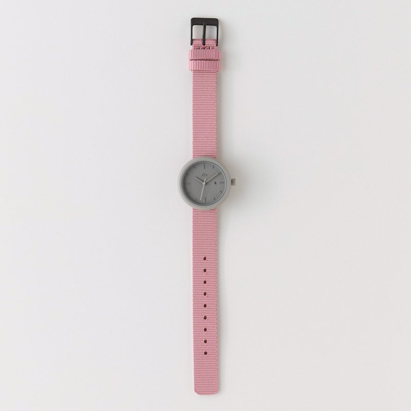 YOT WATCH 32mm Pink/GY - นาฬิกาผู้หญิง - วัสดุอื่นๆ สึชมพู