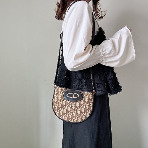 Autrefois Vintage Bags HK 中古孤品 Christian Dior 老花小手袋