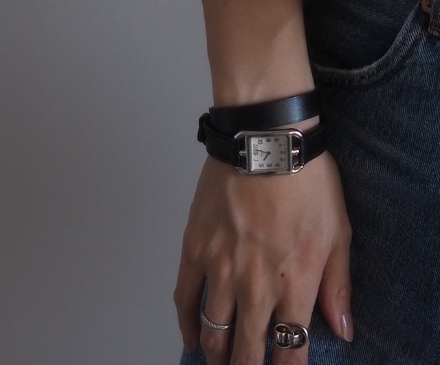 HERMES エルメス ケープコッド ウォッチ 腕時計 マルジェラ ドゥブル