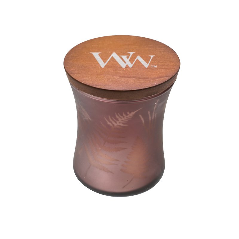 [] WW10oz VIVAWANG cup curve fragrance wax - copper silver leaf - Candles & Candle Holders - Wax 