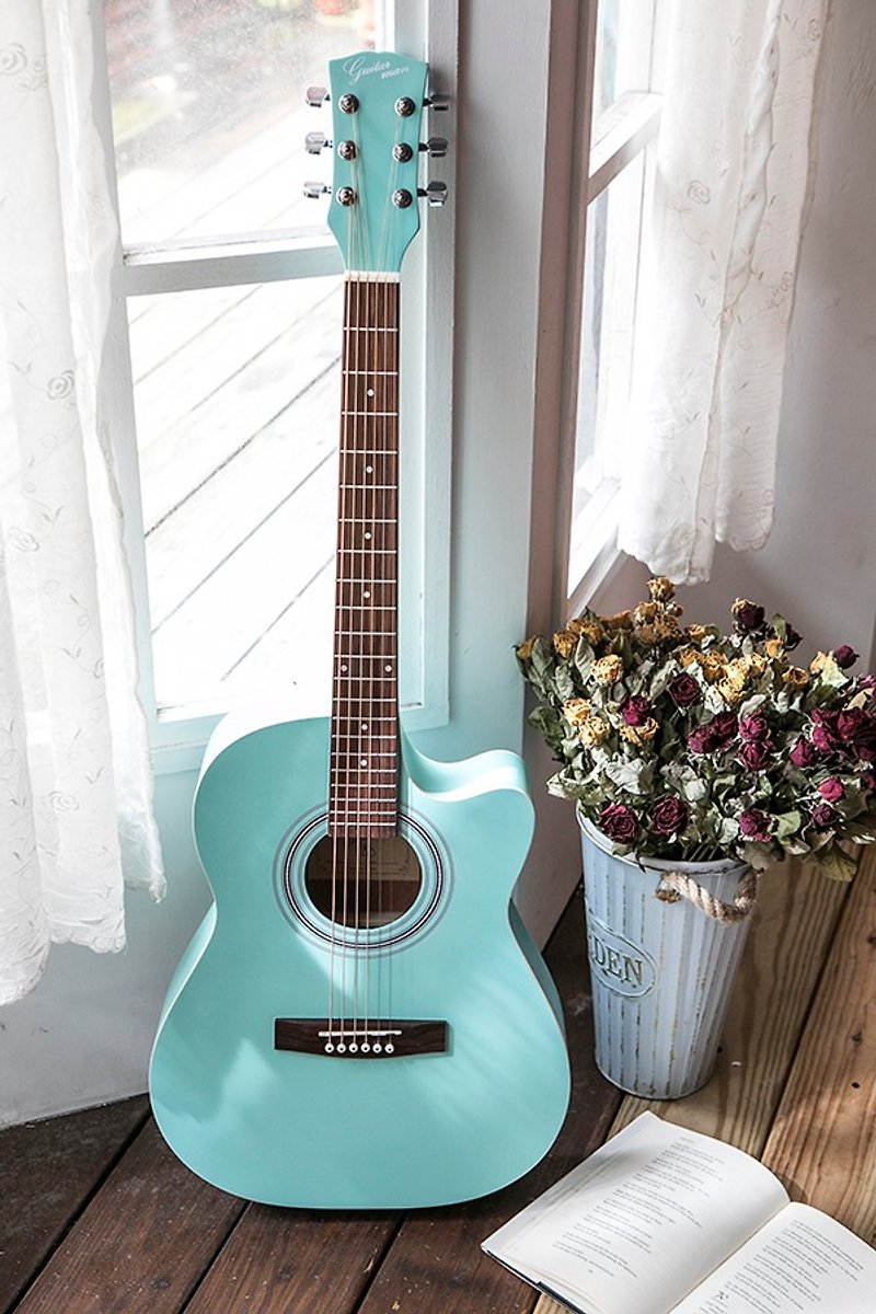 台湾オリジナルギターマンW-11Eマニュアル40吋限定版ギターピックアップバージョン - ギター・楽器 - 木製 