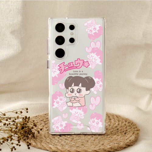 TOYSELECT 啾啾妹初戀的滋味防摔透明SAMSUNG手機殼