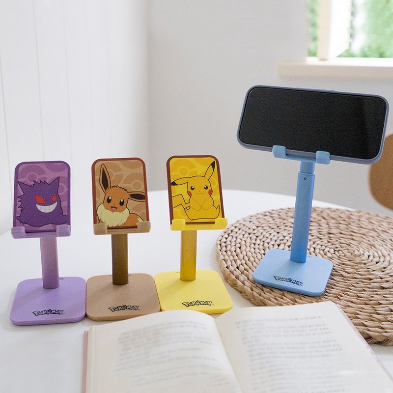 Pokémon telescopic mobile phone holder (4 models in total) - ที่ตั้งมือถือ - อลูมิเนียมอัลลอยด์ หลากหลายสี