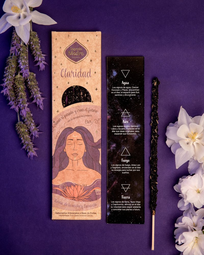 【Sagrada Madre】Mother_Ether-Clear-Five Elements Aromatherapy Stick - Fragrances - Plants & Flowers Khaki