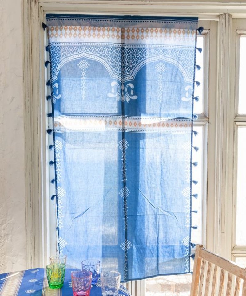 Moroccan Tea Glass NOREN Door Curtain - ม่านและป้ายประตู - วัสดุอื่นๆ 