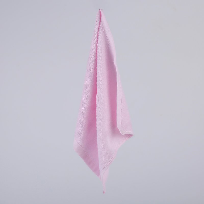 淨菌小方巾-粉紅色 - 毛巾/浴巾 - 棉．麻 粉紅色