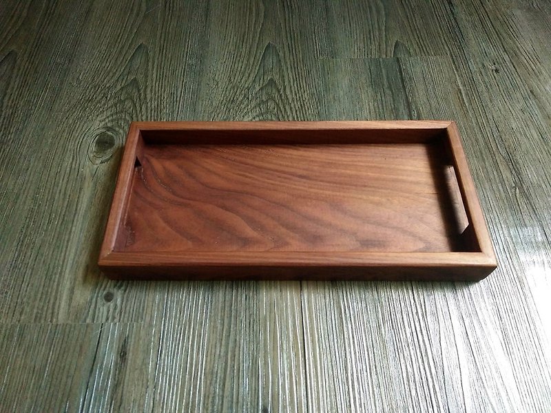 Walnut small tray - Serving Trays & Cutting Boards - Wood Brown
