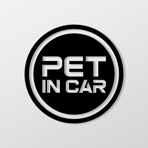 SunBrother孫氏兄弟 PET IN CAR/C/車貼、貼紙 SunBrother孫氏兄弟