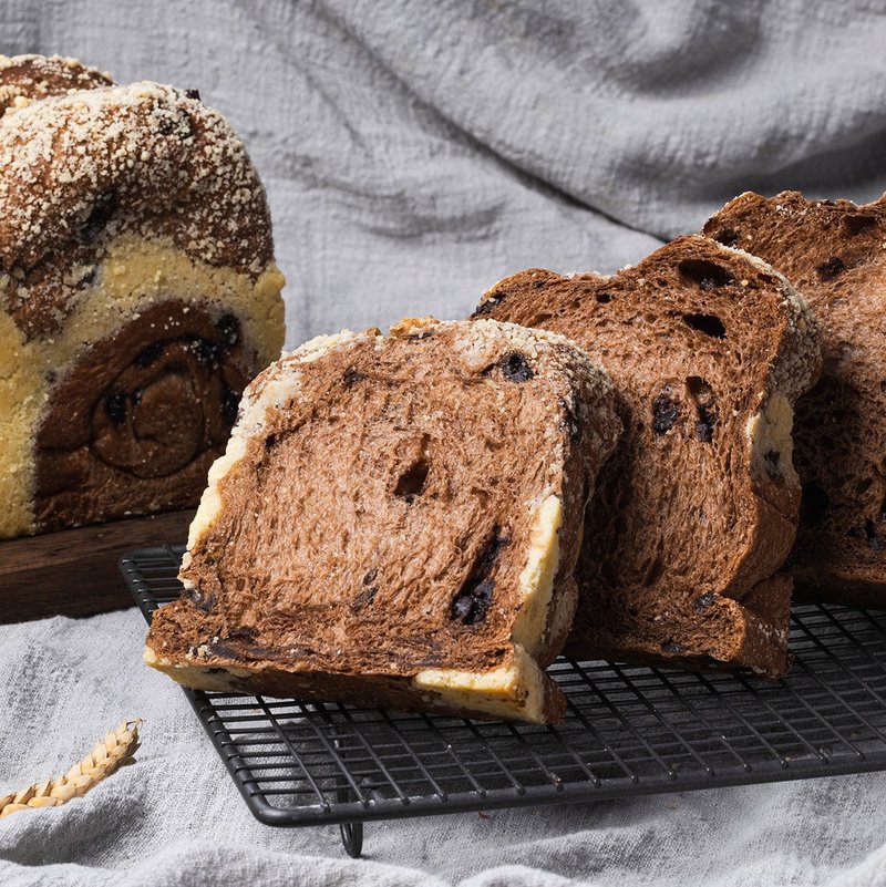 Desktop bread 5 into the group chocolate raw toast desktop bread Tang 蒲 Tartine - Bread - Fresh Ingredients Gold