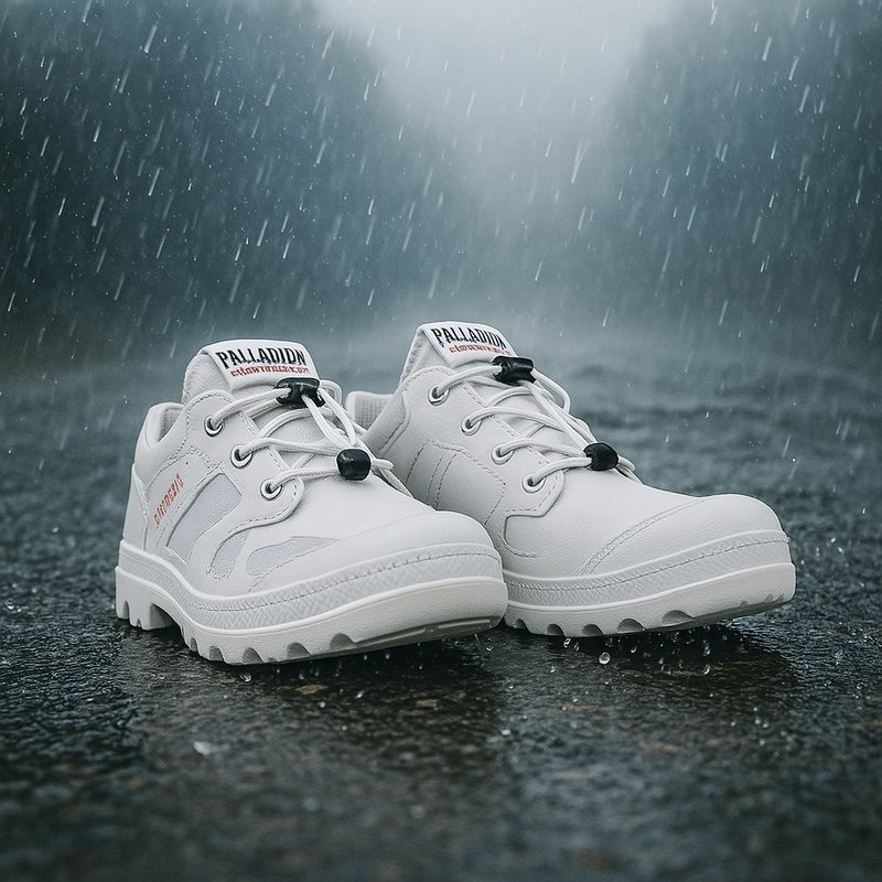 PALLADIUM PAMPA LT+ LO XPLR WP+ 防水低筒靴 冰河灰 74474 - 雨鞋/防水鞋 - 其他材質 