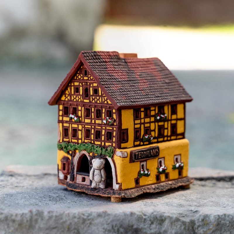 Germany Rothenburg Hut 11cm high - ของวางตกแต่ง - ดินเผา 