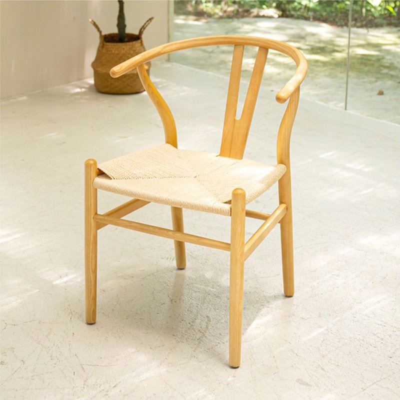 Classic Ash Wood Y Chair - Chairs & Sofas - Other Materials 