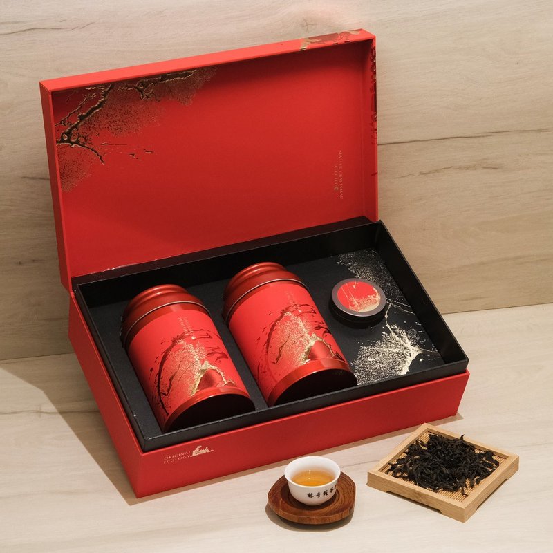 武夷極品大紅袍禮盒套裝 | 精選茶葉禮盒 - 茶葉/茶包 - 其他材質 紅色