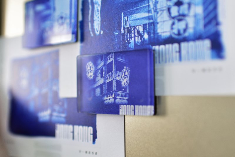 Magnet | Cyanotype Hong Kong - Magnets - Acrylic Blue