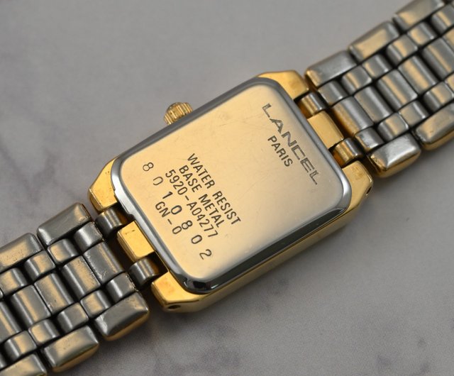 Vintage LANCEL PARIS Watch, Quartz, Battery Replaced, Made