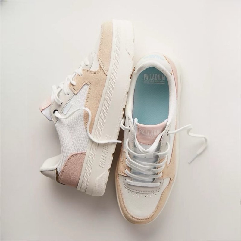 [Anniversary] PALLADIUM PALLASPHALT spliced ​​colorful thick-soled canvas shoes 98874 - Women's Casual Shoes - Other Materials 