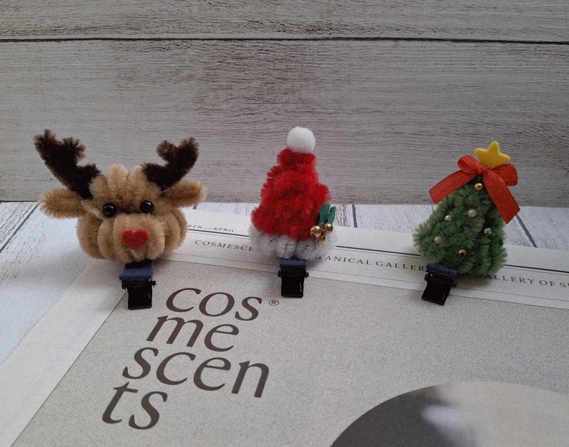 Handmade Christmas Hair Clip / Hair Accessory / Gift Item / Festive Decoration - Hair Accessories - Other Materials 