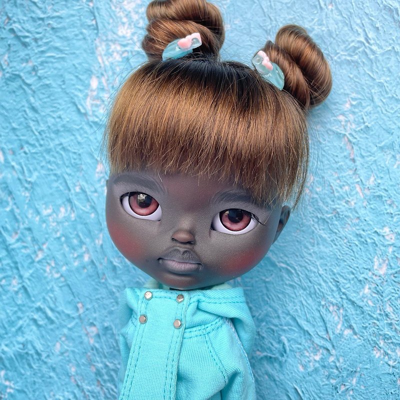 blythe doll african american - อื่นๆ - พลาสติก สีดำ