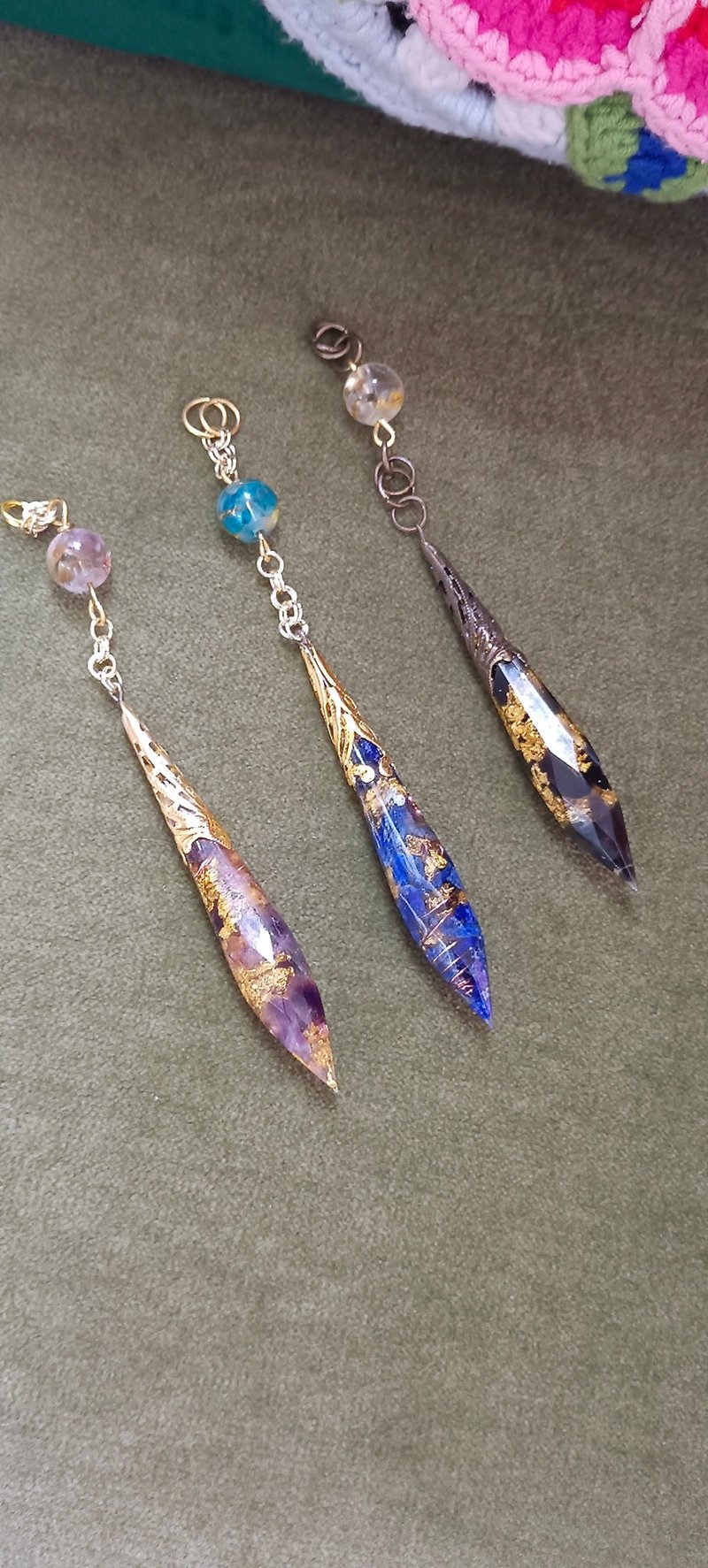 Orgonite - Long Necklaces - Crystal 