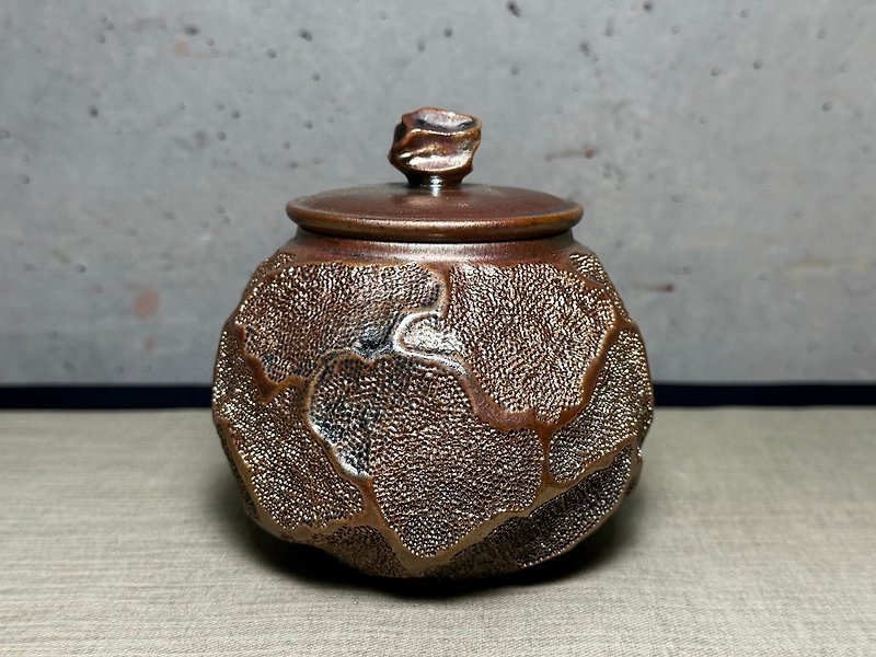 Spherical three-liang cans/firewood/shape/Yang Boyong - ถ้วย - ดินเผา 