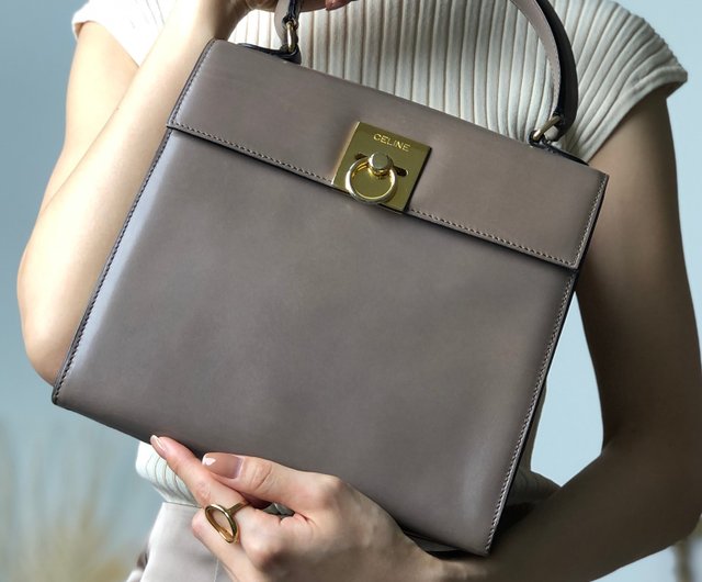 日本直送 名牌中古包 】CELINE セリーヌ ショルダーバッグ ベージュ ガンチーニ レザー 2way ハンドバッグ vintage nnpgev  - ショップ VintageShop solo ショルダーバッグ - Pinkoi