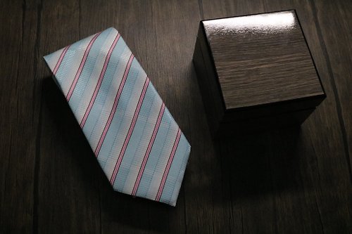 壞紳士 夏天配色真絲領帶小清新商務精英necktie