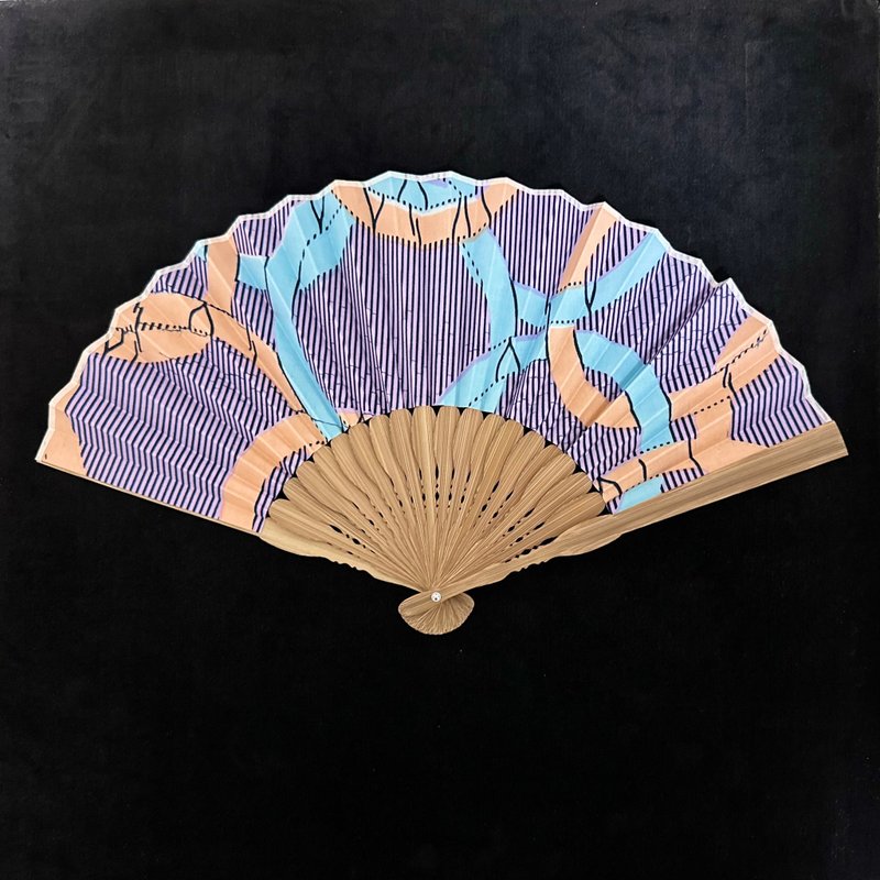 扇子　Afrfican Fabric　総柄 - 其他 - 棉．麻 多色