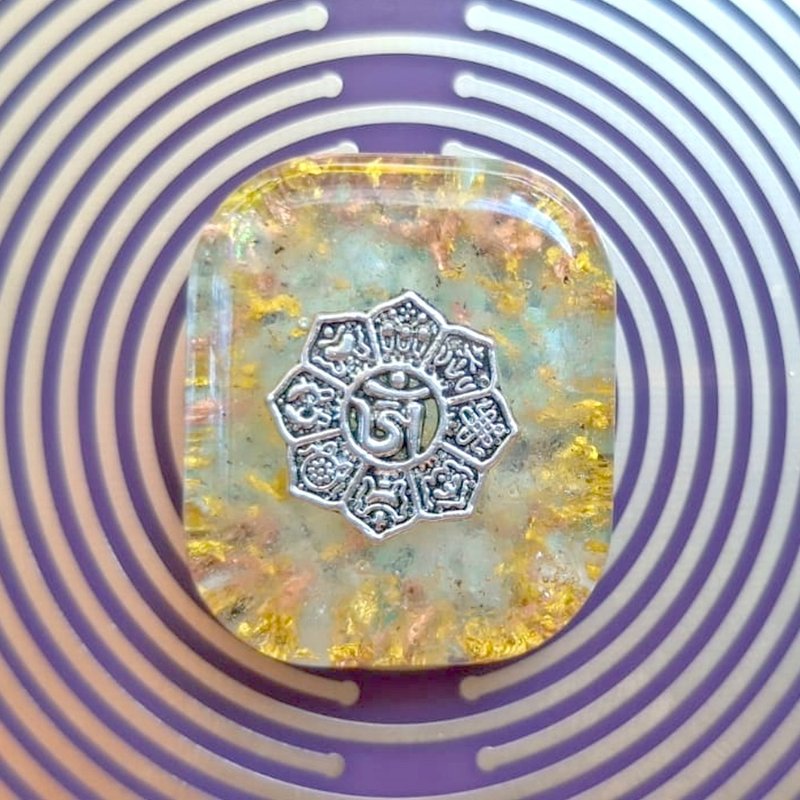 OM 長型奧剛隨身盤 | 附絨袋 - 其他 - 水晶 銀色